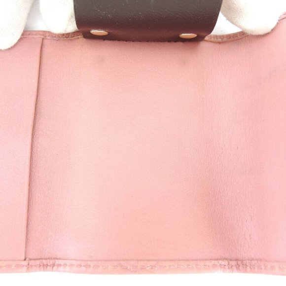 GUCCI key case Gutchishima pink leather Auth used T10578 - Picture 5 of 8
